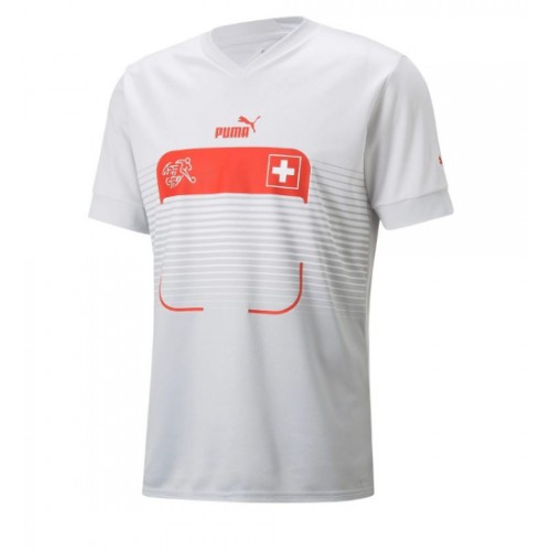 Schweiz Haris Seferovic #9 Replika Udebanetrøje VM 2022 Kortærmet